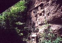 Rock carving at Temple 71