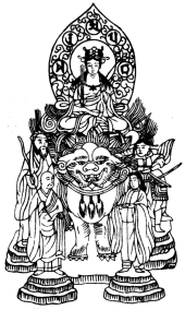 Manjusri Bodhisattva (Monju Bosatsu)